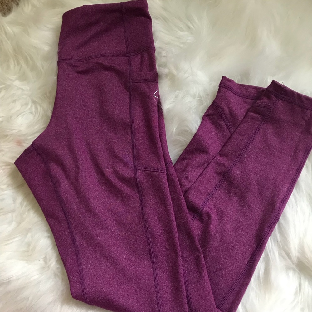 Ethos purple leggings, brand new
